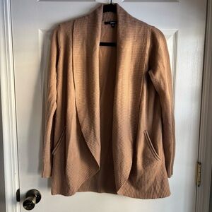 Quince Cashmere Open Cardigan Sweater